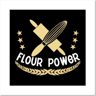 Flour power Posters and Art